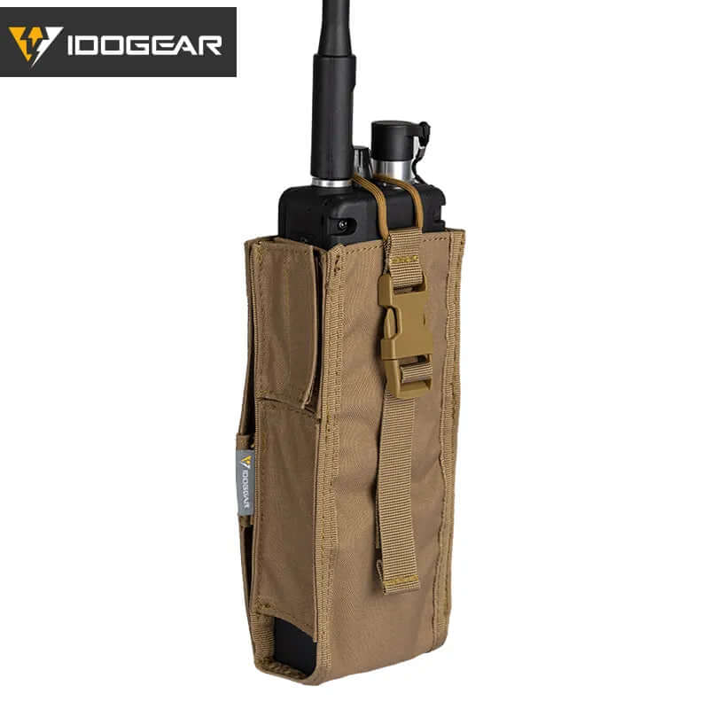 IDOGEAR Radio Pouch for PRC148/152 Universal Walkie Talkie