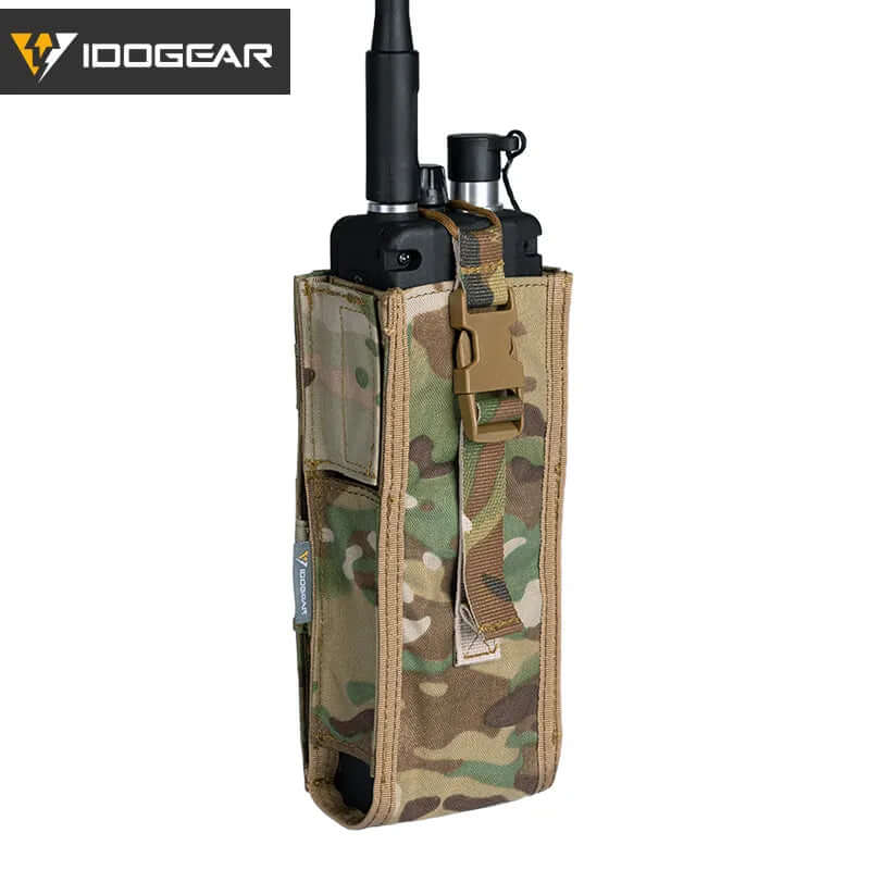 IDOGEAR Radio Pouch for PRC148/152 Universal Walkie Talkie